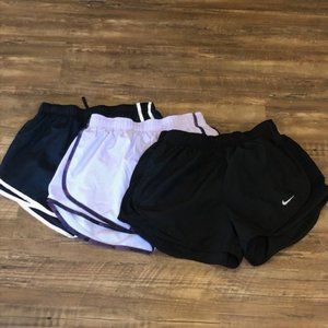 Lot of 3 Pairs of Nike Running Shorts